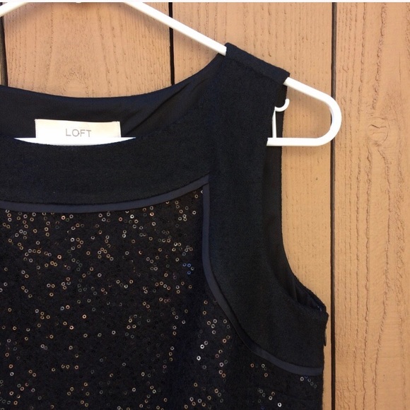 NWT Loft Sequin Dress - Picture 2 of 4